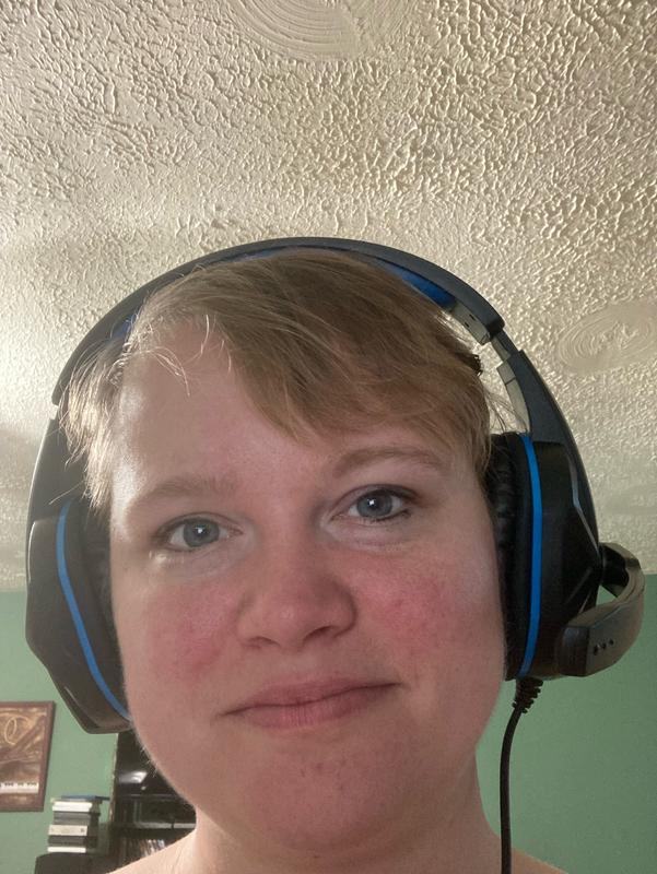 Rocking my  new head gear!