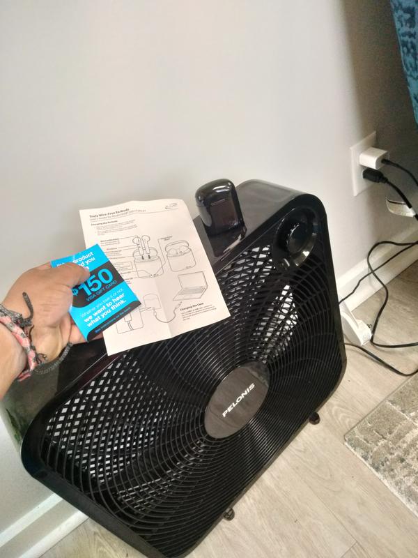 Photo submitted with review of product