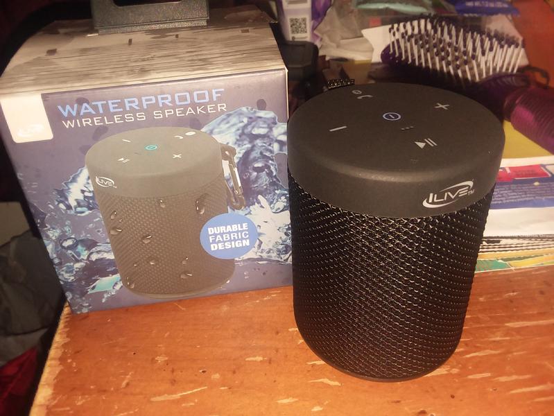 ilive isbw108b waterproof bluetooth speaker