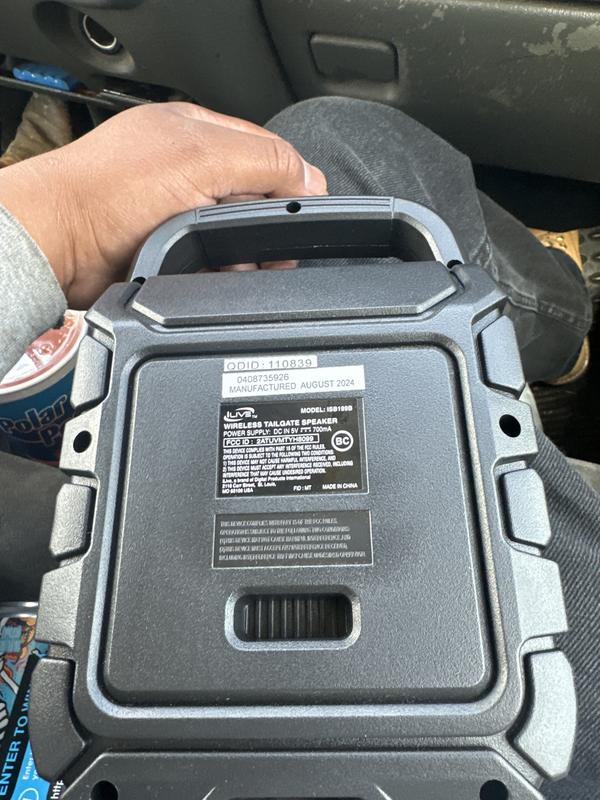 Photo submitted with review of product