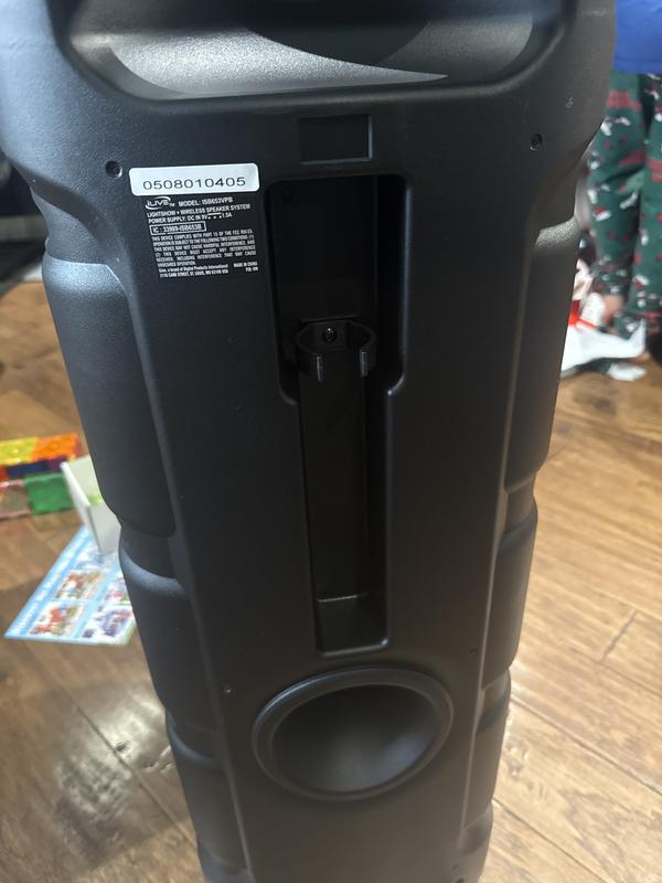 I assume the microphone should be here.