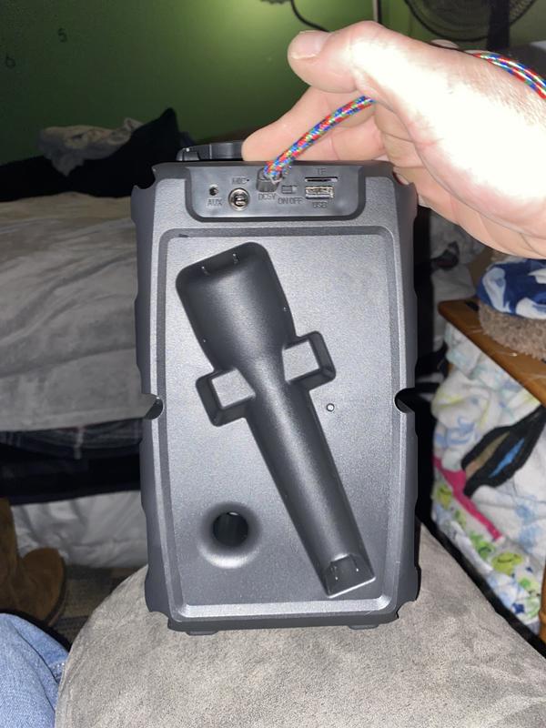 Photo submitted with review of product
