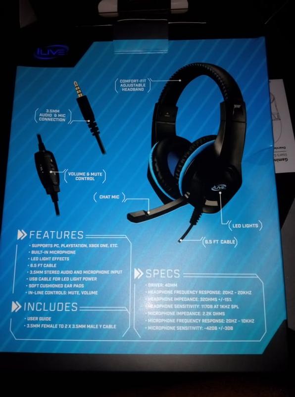 Reviews for iLive Gaming Headphones