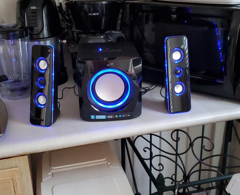 ILive 2Channel Bluetooth Speaker System With Bass Control, 52 OFF