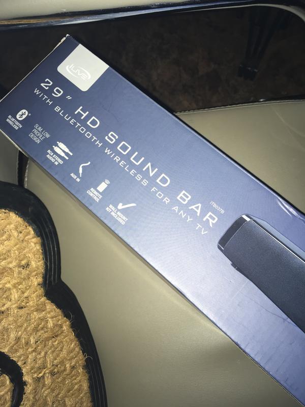 ilive sound bar 29 inch