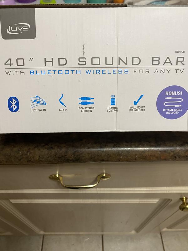 ilive sound bar directions