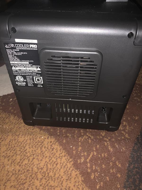 Photo submitted with review of product