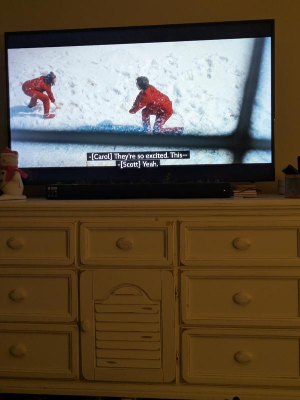 Fits great under the TV. Perfect size