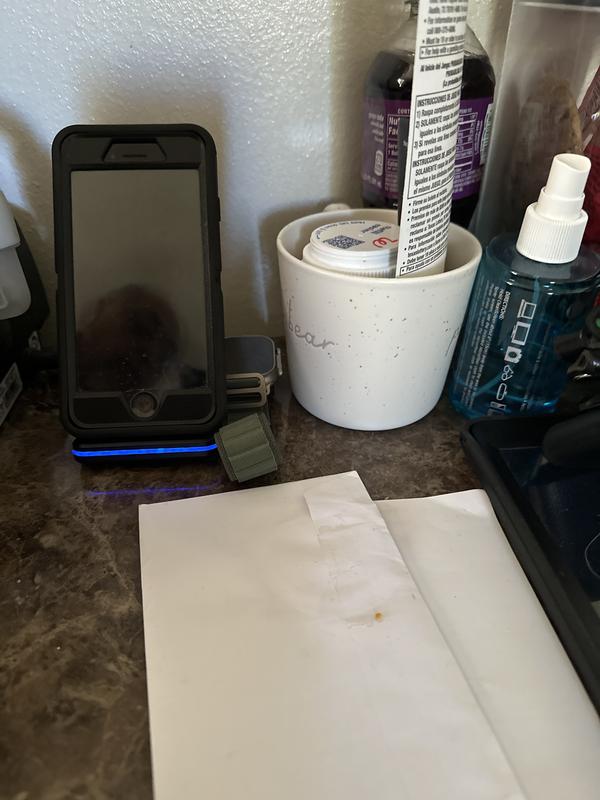 Photo submitted with review of product
