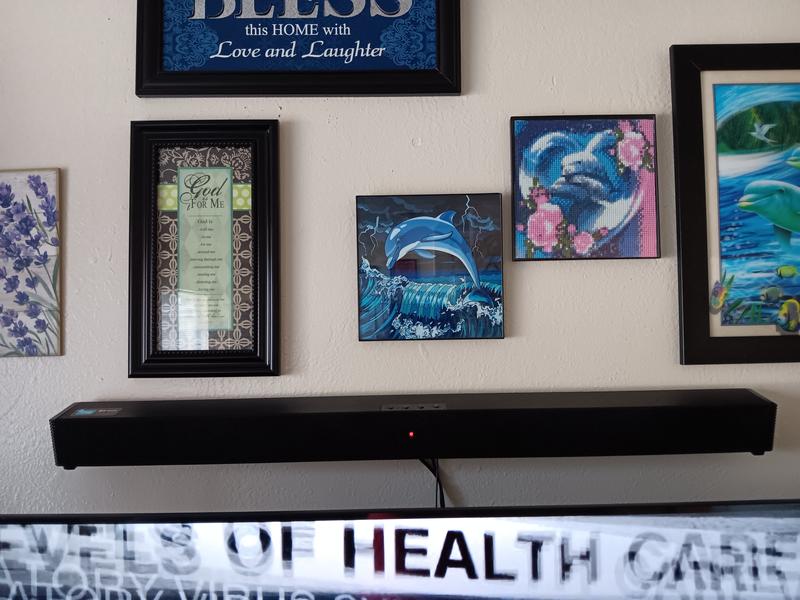 My new 37HD Sound bar with Bluetooth Wireless