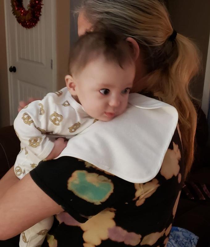 green sprouts® Staydry Burp Pads in White Customer Reviews Buy Buy Baby