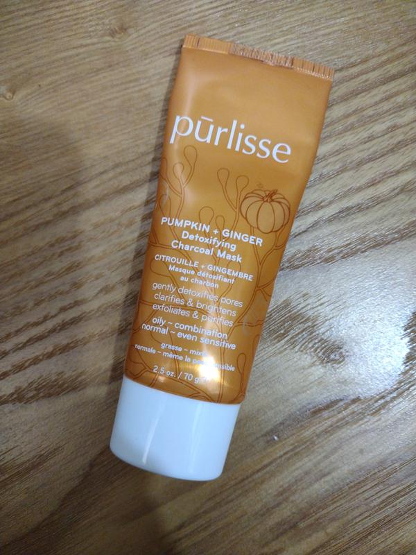 Purlisse PUMPKIN + GINGER DETOX MASK selling new