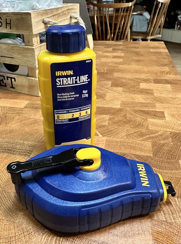 STRAIT-LINE® SPEEDLINE™ Chalk Reel w/ Blue Chalk | IRWIN