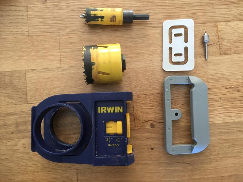 Ryobi Wood Door Lock Installation Kit