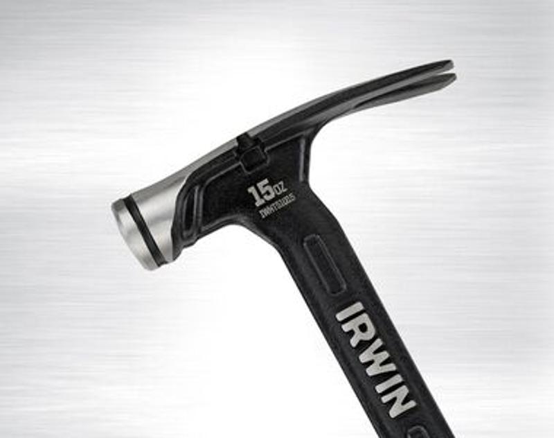 IRWIN 15-oz Smooth Face Steel Head Steel Claw Hammer IWHT51015 at Lowes.com