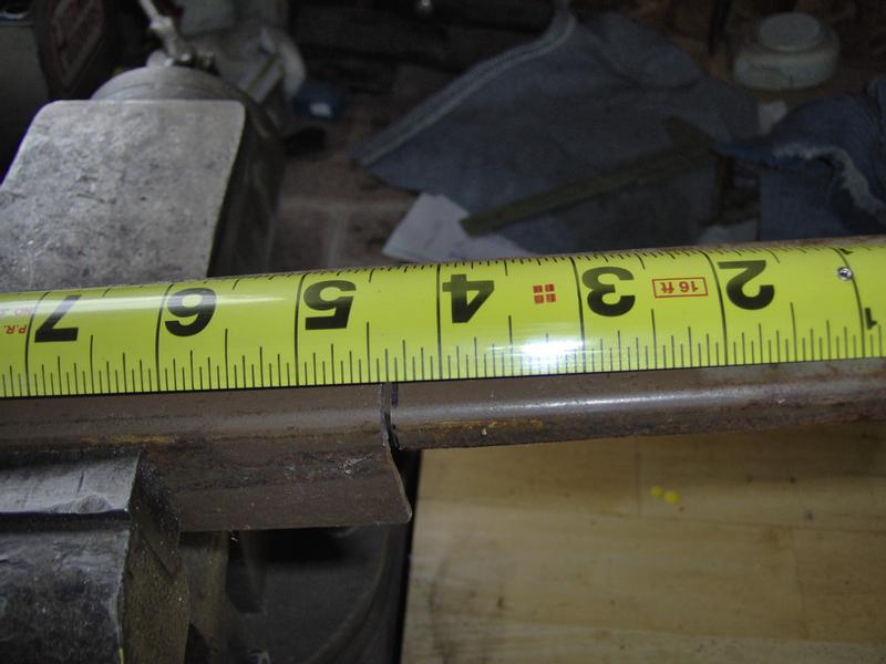 Steel angle iron measure easy to see/read