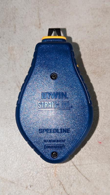 IRWIN 64110 STRAIT-LINE CHALK LINE REEL MADE IN USA ORIGINAL – DTXTOOL