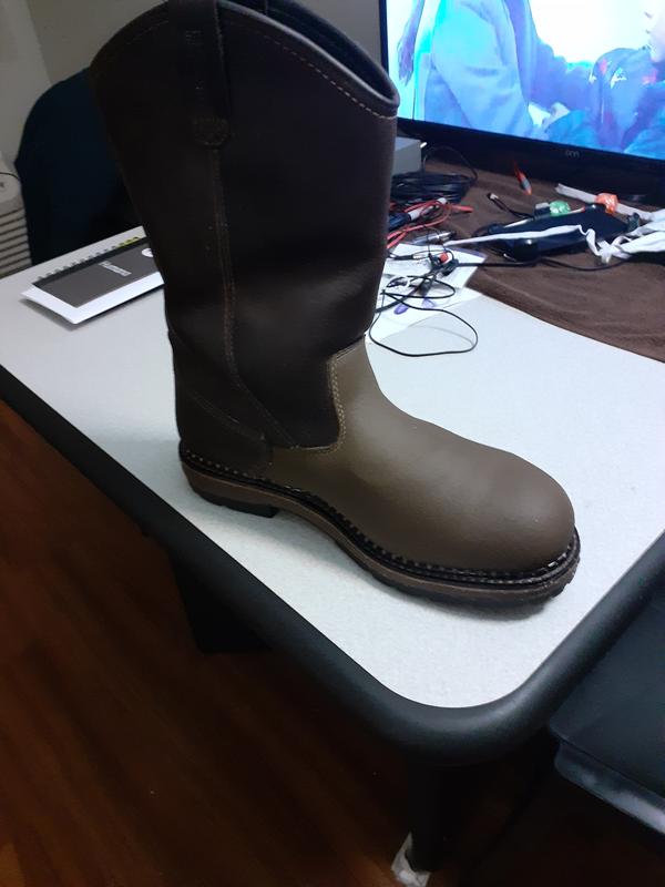 Irish Setter #83939 Ramsey 2.0 11-inch Leather Soft Toe Work Boot 11 D Irish Setter Ramsey 2.0 11 Pull-On Aluminum Safety Toe Work  main image 2