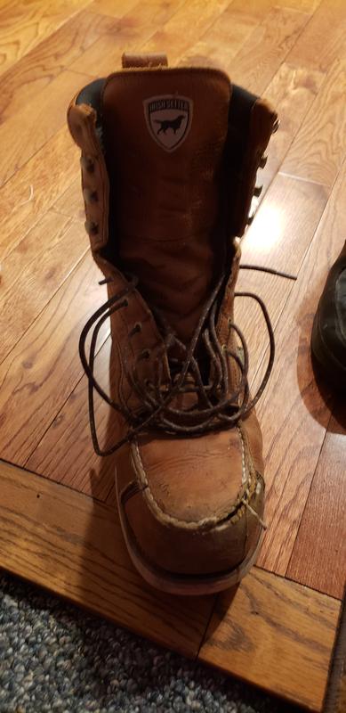 Men's 8-inch Waterproof Leather Safety Toe Work Boot 83832