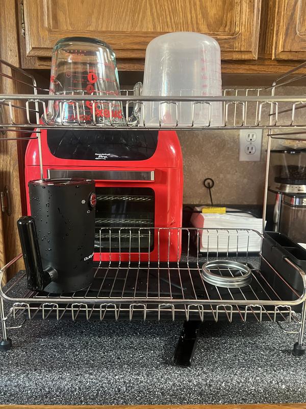 Small Stainless Steel 2 Tier Dish Rack