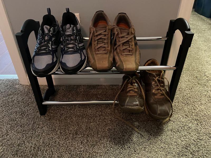 Shoe Rack, Lowest extension