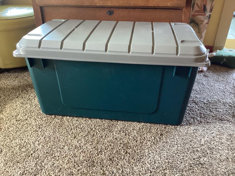 Remington Weathertight 82 qt Plastic Storage Tote & Reviews