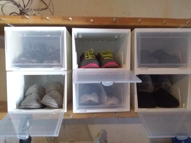 Look at the way I see my shoes so easily