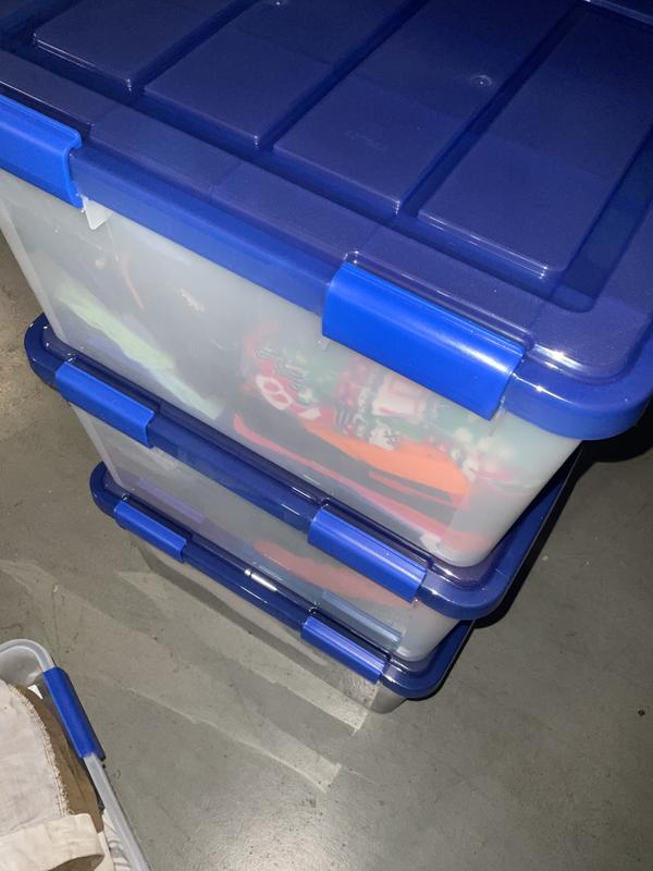 Really Useful 11 gal Storage Box, Clear