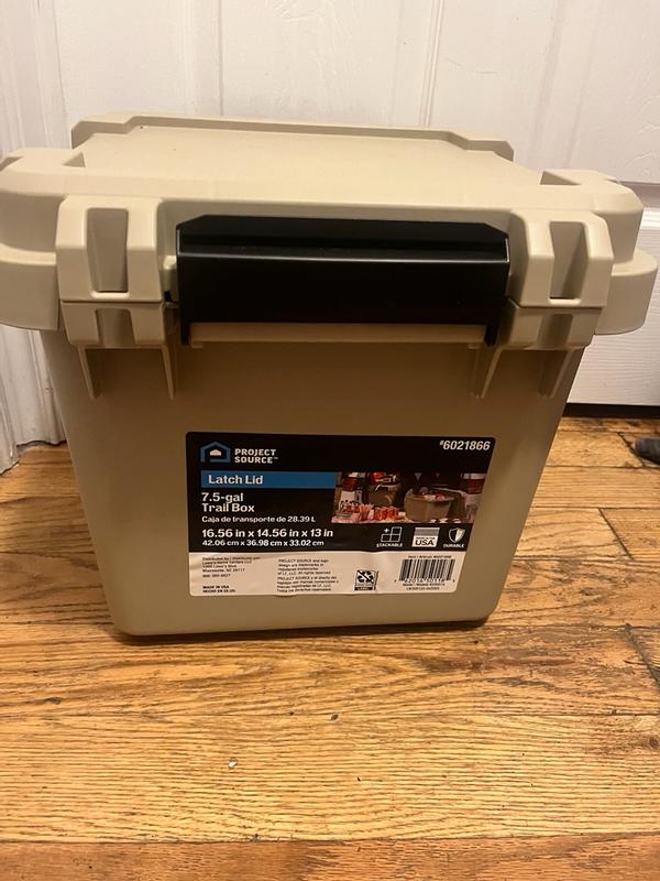 Project Source Small 7.4 -Gallons ( 30 -Quarts ) Khaki Yellow/Solid ...