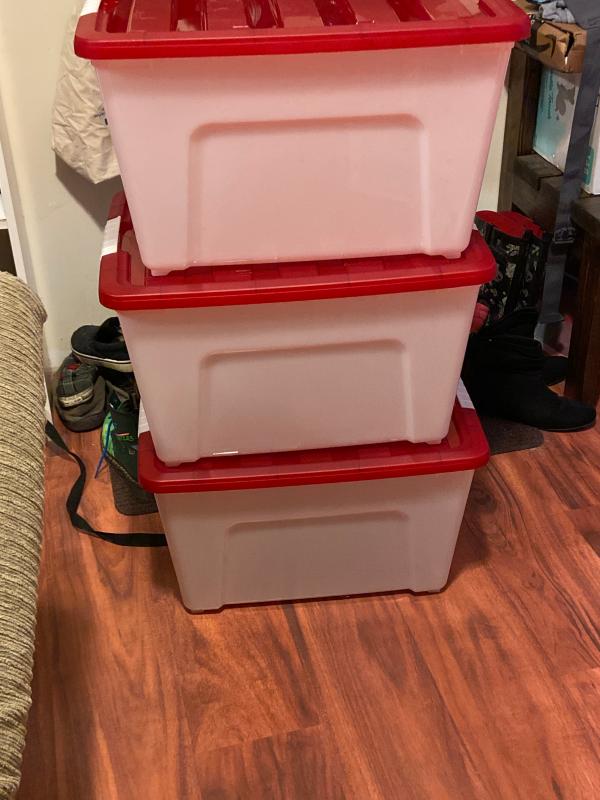 Holiday Stackable Storage Box