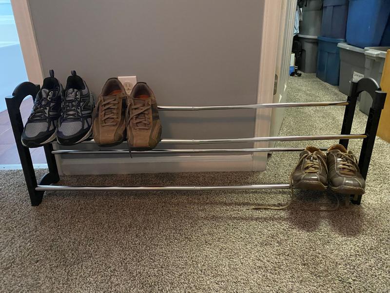 Shoe Rack Fully Extended
