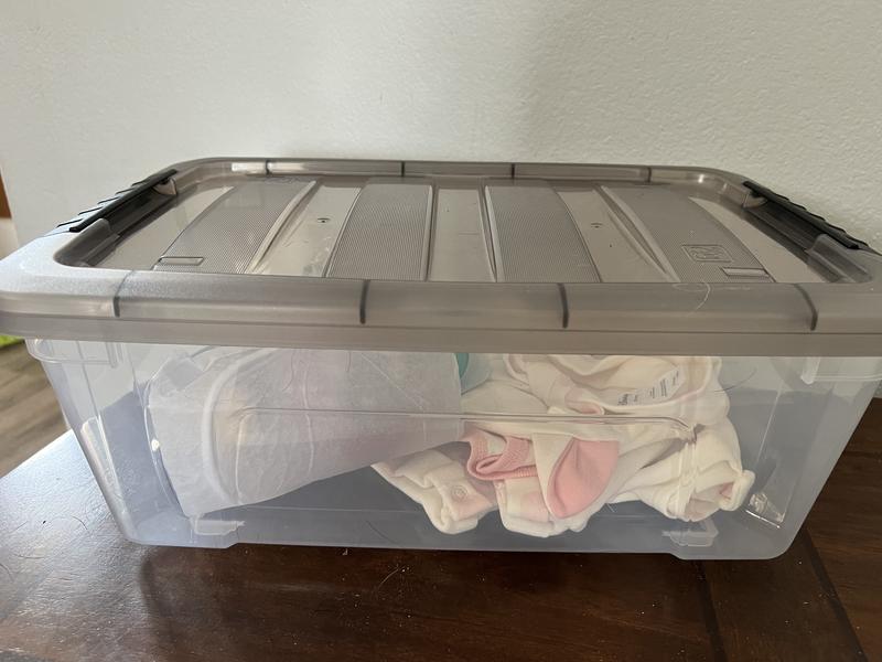 160 Qt. Wheeled Storage Box