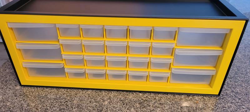 Fleming Supply Storage Containers 24-Compartment Plastic Small