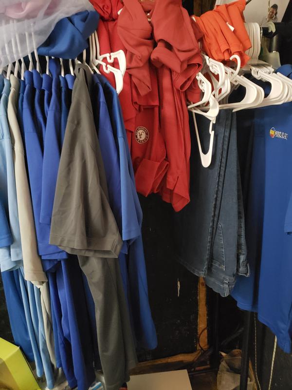 Sorry its a little messy! My daughter put those there to hang and hasn't.