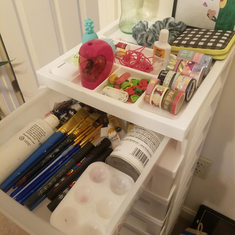 Top organizer and top drawer