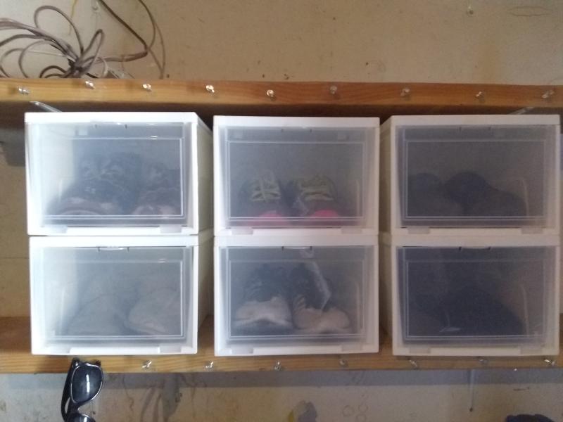 Mu new awesome bin shoe storage