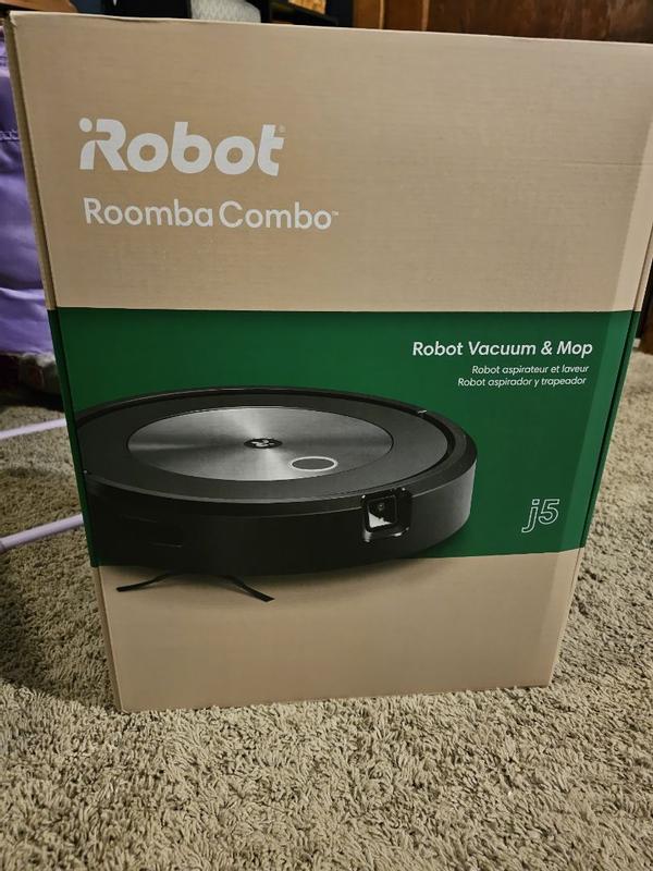 iRobot Roomba Combo j5 Robot Vacuum and Mop j517020 - The Home Depot