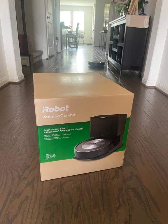 iRobot Roomba Combo j5+ Self-Emptying Robotic Vacuum and Mop