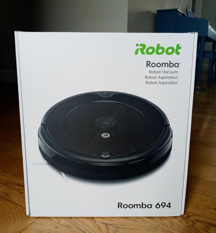 iRobot Roomba 694 Auto Charging Pet Robotic Vacuum R694020 iRobot Roomba 694 Auto Charging Pet Robotic Vacuum R694020