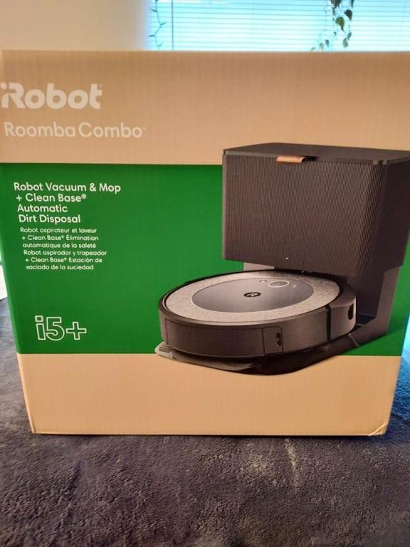 iRobot Roomba Combo i5+ Self-Emptying Robot Vacuum and Mop I557020