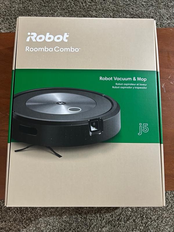 iRobot Roomba Combo j5 Robot Vacuum and Mop j517020 - The Home Depot
