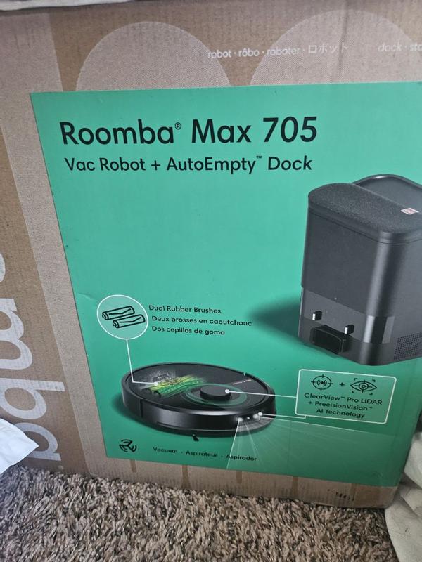 新品☆ルンバ Roomba Max 705Vac +AutoEmpty☆おまけ付 Roomba Max 705 Vac ロボット + AutoEmpty 充電ステーション