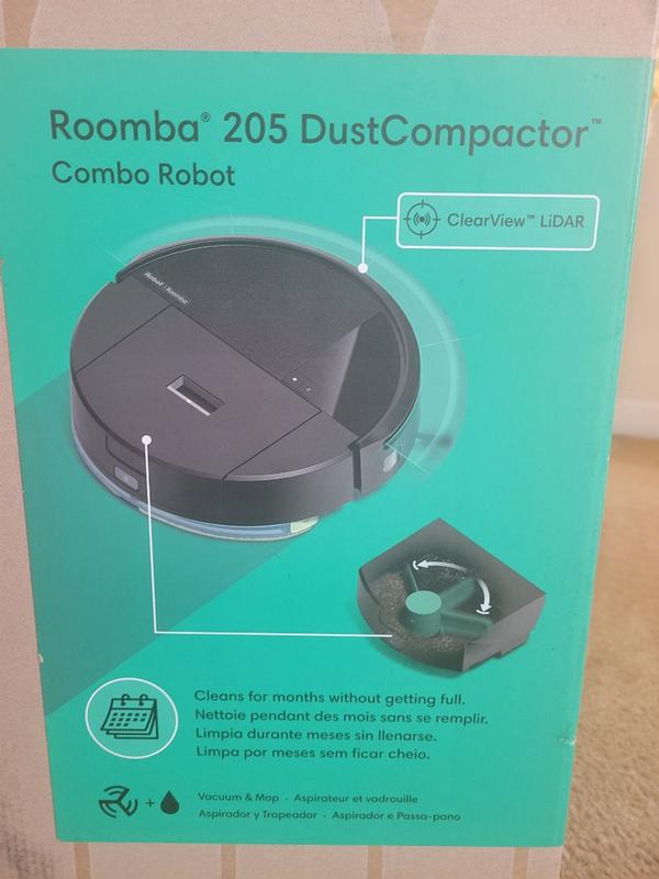 iRobot掃除機 Roomba 205 DustCompactor Combo Roomba® 205 Combo DustCompactor™ Robots