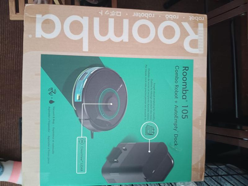 iRobot Roomba 105 Combo Robot Vacuum & Mop + AutoEmpty Dock - QVC.com