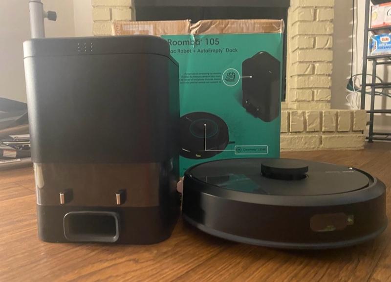 iRobot Roomba 105 Vac 13.2 in. Robotic Vacuum with Smart