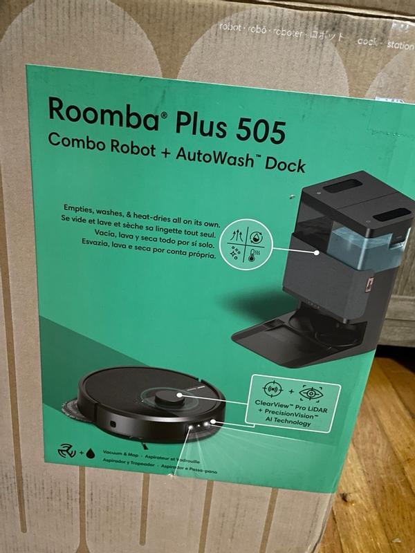Roomba Plus 505 Combo ＋ Auto Wash Amazon.com: iRobot Roomba Plus 505 Combo Robot Vacuum & Mop with