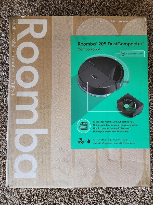 iRobot掃除機 Roomba 205 DustCompactor Combo Roomba® 205 Combo DustCompactor™ Robots