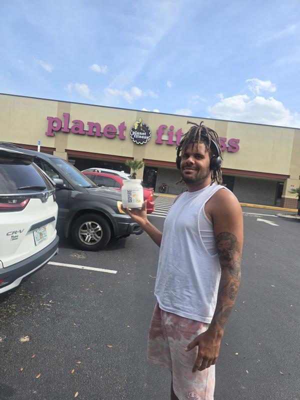 Customer photo for "Delicious lemonade, you'd never guess it has so much protein!"