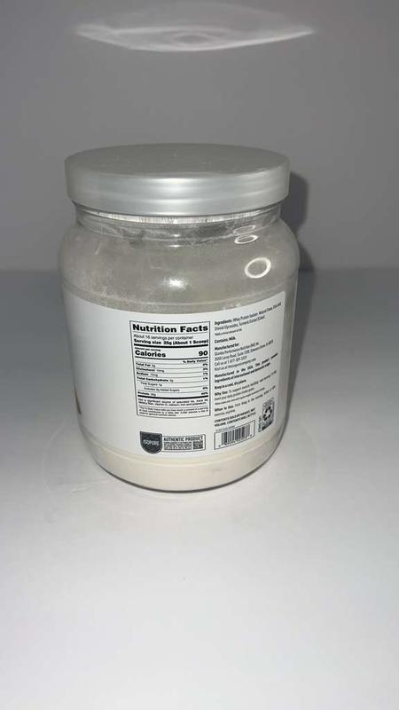 Customer photo for "Refreshing, light and great tasting protein"