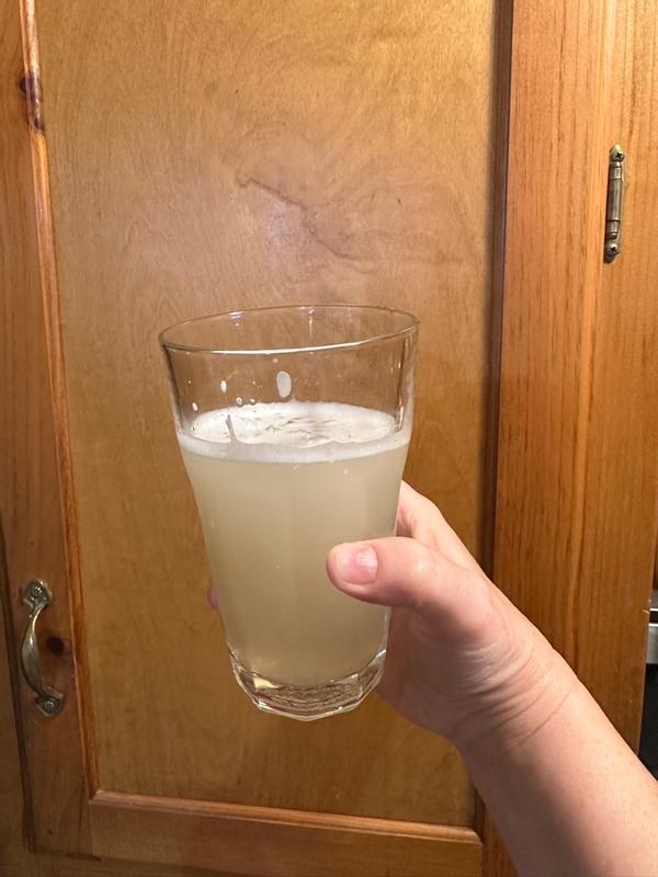 Customer photo for "Pretty good flavored option"